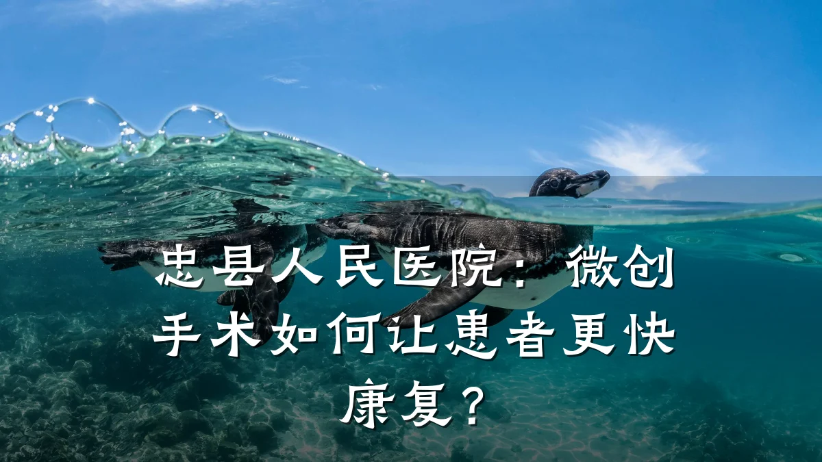 忠县人民医院：微创手术如何让患者更快康复？