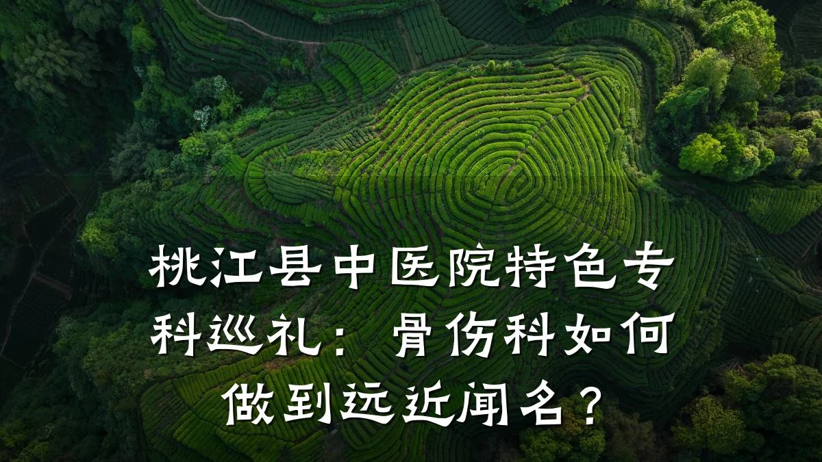 桃江县中医院特色专科巡礼：骨伤科如何做到远近闻名？