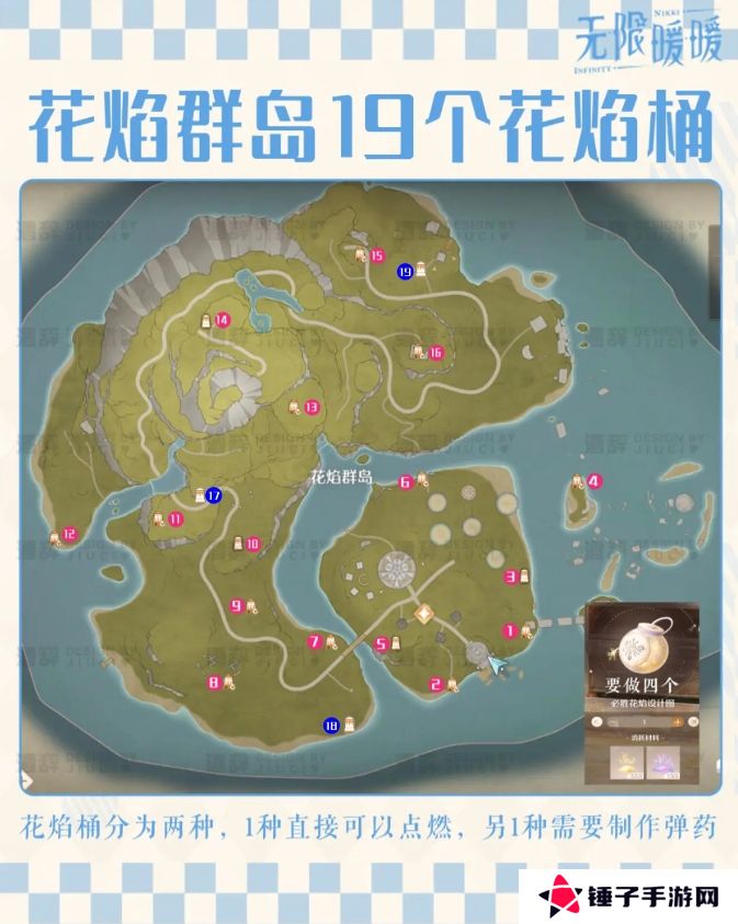 无限暖暖花焰群岛213个烟花